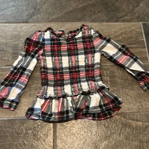 Toddlers blouse scrunched